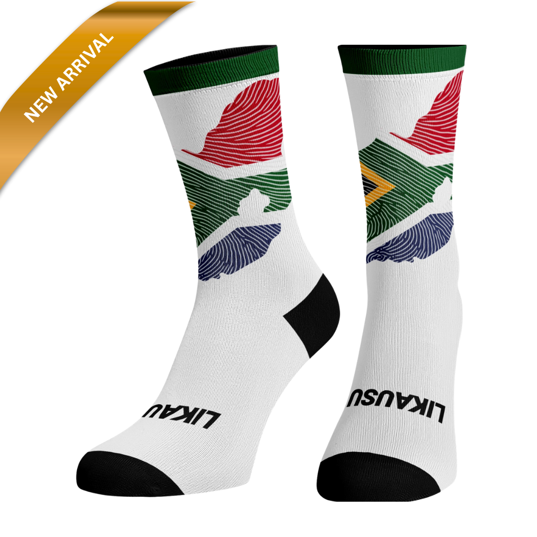 Mzansi Map-Flag Socks